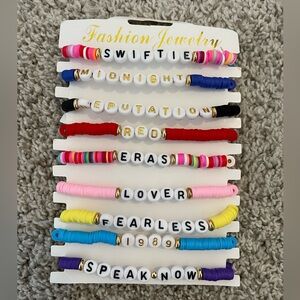 Taylor Swift Bracelet Bundle +9 Bonus 13 Tattoos